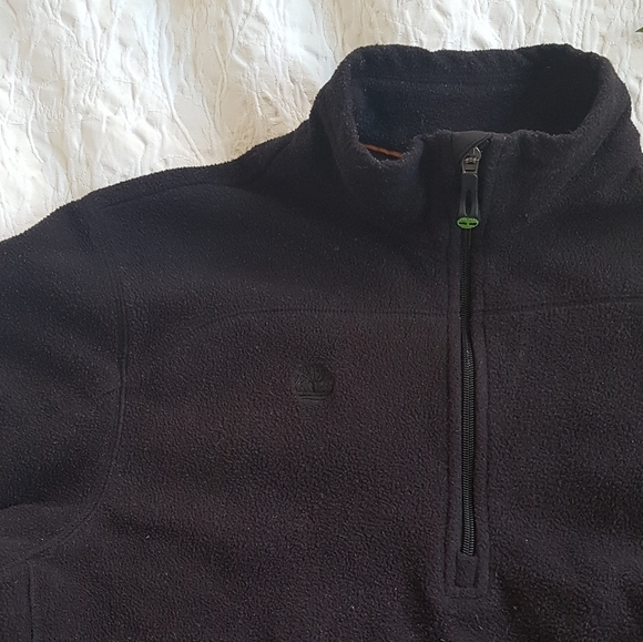 Timberland fleece 1/4 zip size Medium - Picture 2 of 7